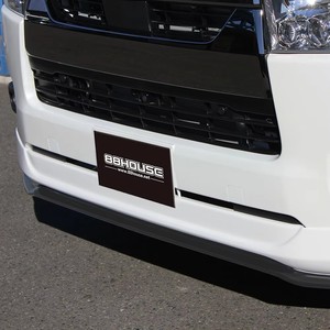 Japan Black Gel Coat Finish Body Kit Gen 4 Universal Front Lip Spoiler pour Hiace Current Model - Product Image 2