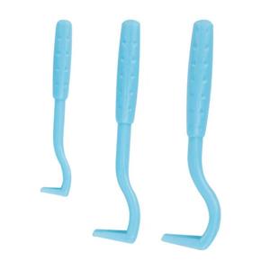 Venta caliente Universal removedor de garrapatas de pulgas para Gatos Perros Juego de 3 piezas Accesorios de aseo para mascotas de plástico - Product Image 5