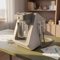 Nouvelle Conception 2026 – Appareil de Soin de la Peau par Hydro-Microdermabrasion, Jet d'Oxygène et Brosse Faciale Hydrodermabrasion pour le Rajeunissement Cutané