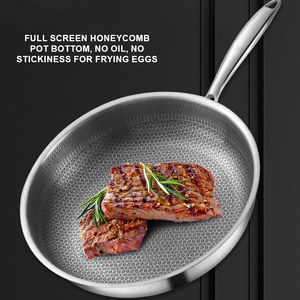 Chảo inox đa năng, cung cấp trực tiếp từ nhà máy, chống dính, ít dầu mỡ và khói - Product Image 5
