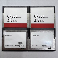 Carte mémoire CFast en plastique industriel 128 Mo-64 Go, vitesse de lecture/écriture 45-95 Mo/s, certifiée CE RoHS FCC, -25~80°C, 2,7-3,3 V pour CNC