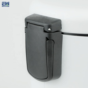 Nhỏ Vòng 3L Vườn Nhà Thùng Rác Bin Sạch Kim Loại Nhà Bếp Rác Lưu Trữ Chất Thải Giỏ Giấy Với Nắp Thép Và PP Bàn Đạp Có Thể - Product Image 2