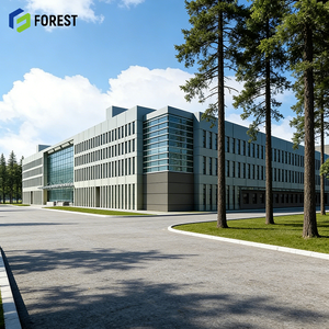 Entrepôt logistique moderne clé en main avec des caractéristiques de conception personnalisées, structure en acier, entrepôt de parc logistique - Product Image 1