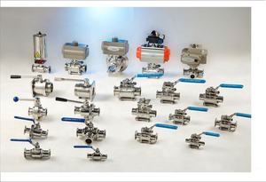 Valve à membrane pour fond de réservoir en acier inoxydable, 1 pièce, valve pneumatique sanitaire manuelle, en matériau cctv pour WFI pour rétro - Product Image 2