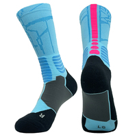 23-24 Chaussettes antidérapantes Jeunes Hommes Chaussettes antidérapantes Football Football Chaussettes de sport athlétiques longues