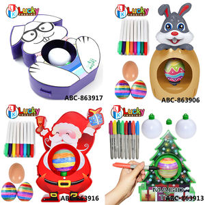 Kit <span class=keywords><strong>de</strong></span> peinture Spinner Machine Oeuf <span class=keywords><strong>de</strong></span> Pâques Pâques Diy Motorisé Egg Spinner Machine EggDecorating Kit Spinner avec lumières sonores - Product Image 6