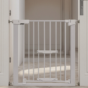 <span class=keywords><strong>Cancelletto</strong></span> di <span class=keywords><strong>Sicurezza</strong></span> in Metallo a Doppia Chiusura per <span class=keywords><strong>Bambini</strong></span>, Barriera Automatica per Scale, Facile da Usare, per Cucina - Product Image 4