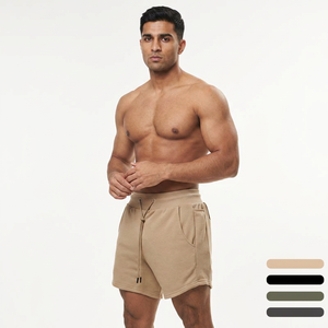 Mens Gym Shorts Comfort Jogger Sweat Shorts Performance Running Mens Training Shorts With PocketDDP shipping - Product Image 1