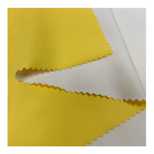 <span class=keywords><strong>4</strong></span>-Cách Căng Phát Hành Giấy Lớp Phủ Không Thấm Nước Thoáng Khí PU Da Vải 100% <span class=keywords><strong>Polyester</strong></span> Sợi Ngang Dệt Kim Vải Cho Mưa Áo Khoác - Product Image 3