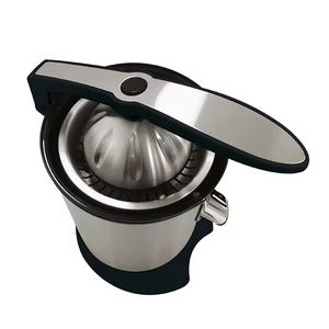 Presse-agrumes électrique manuel en acier inoxydable pour la séparation du jus des citrons et des oranges avec séparation des pulpes, machine de cuisine - Product Image 3