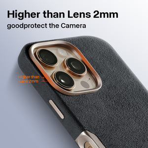 Coque de téléphone en daim d'origine pour iPhone 16 17pro 15 Promax Turn Fur pour Alcantara NEW Mobile Phone Case - Product Image 6