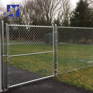 Clôture en treillis galvanisé de 2,4 m de haut avec bord torsadé <span class=keywords><strong>simple</strong></span>, idéale pour jardin et ferme - Product Image 3