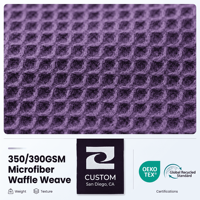 Toalla de Playa Extra Grande de Microfibra con Diseño de Waffle, Impresión a Doble Cara, 350-390GSM, 90x180cm, Secado Rápido, Antiarena, para Viajes, Picnic, Yoga