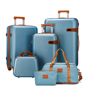 Ensemble de bagages rigides en PP sur mesure OEM, ensemble de 6 valises, <span class=keywords><strong>valise</strong></span> de voyage à roulettes, <span class=keywords><strong>valise</strong></span> trolley - Product Image 2