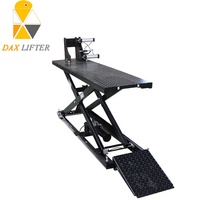 Plateforme de levage hydraulique portable pour moto certifiée CE, vérin ciseaux, plateforme de réparation, élévateur de moto d'atelier, hauteur réglable
