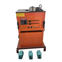 OKEY RBC-32 Endüstriyel Hidrolik Otomatik Elektrikli 3000kW 110/220V Masaüstü Bükme ve Kesme Makinesi (32mm İnşaat Demiri için)