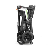 Scooter de mobilité pliable léger en alliage de magnésium de 13,8 kg avec moteur sans balais de 270 W à 4 roues pour personnes âgées et handicapées