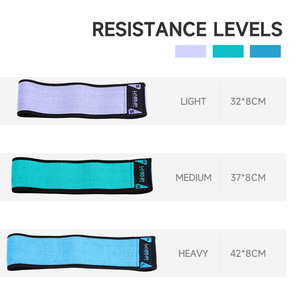 LIVEUP özel yüksek kalite kalın baskılı Polyester + lateks kumaş ağır egzersiz döngü Pull-Up spor salonu kullanımı kalça daire bant - Product Image 3