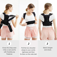Correcteur de posture en néoprène personnalisé et confortable, nouvelle arrivée, pour femmes et hommes, offre protection et correction