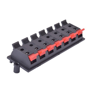 Đen 50V 3A mùa xuân nạp Loa ràng buộc bài nối 14 pin âm thanh kiểm tra Clip khối thiết bị đầu cuối - Product Image 2