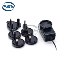 Chargeur à prise interchangeable 16,8V1A, pour batteries lithium-ion 4S, prises CN US UK AU EU en option, certifié UL FCC UKCA SAA