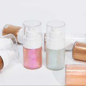 Cara Cuerpo Hidratante de larga duración Bronce Resplandor <span class=keywords><strong>Iluminador</strong></span> Maquillaje Resaltador Cuerpo Brillo Aceite Líquido Resaltador - Product Image 6