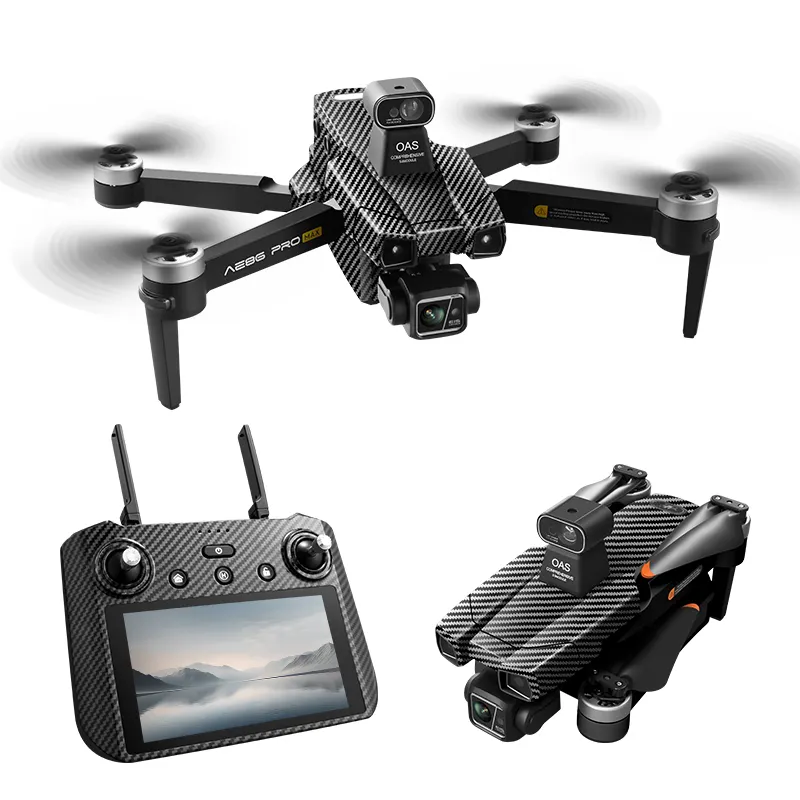 Ae86 Pro Max Ae86 Plus Drone 8K HD Dual Camera FPV 3 trục chống rung Gimbal tránh chướng ngại vật không chổi than Quadcopter