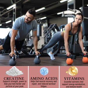 Custom Label OEM <b>Creatine</b> Monohydrate Gummies Fruit Flavor Dietary Supplement Increase Muscle Strength and Promote Body Recovery - Product Image 5