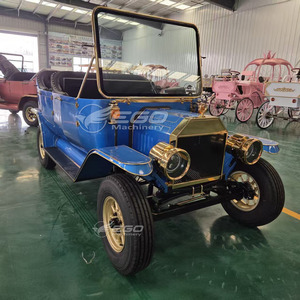 Popular Auto Eléctrico Clásico de 8 Plazas, Diseño Retro, Especial para Turismo Panorámico y Eventos de Boda - Product Image 6