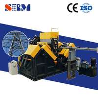 Machine de perçage et de marquage CNC automatique haute vitesse série HADM pour ligne de traitement d'angles en acier - Fabrication de structures en acier
