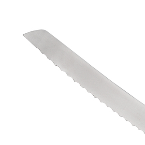 Sierra dentada profesional de acero inoxidable, cuchillo para pan, rebanador de pan, jamón, 8 pulgadas - Product Image 2