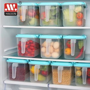 Trong Suốt Nhà Bếp Tủ Lạnh Thực Phẩm Tổ Chức Hộp Lưu Trữ Có Tay Cầm - Product Image 1