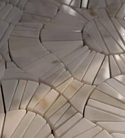 Motif de mosaïque en marbre pour la décoration de villa, sol, mur de fond en mosaïque