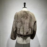 Veste Courte en Fausse Fourrure pour Femme, Manteau Hiver Chaud et Doux en Peluche, Manches Longues, Col Rond, Vêtement d'Extérieur Décontracté pour Quotidien et Soirées