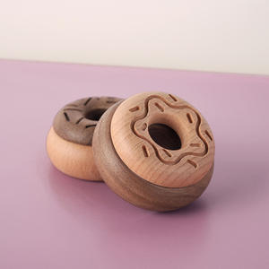 <span class=keywords><strong>Cuisine</strong></span> beignet <span class=keywords><strong>en</strong></span> <span class=keywords><strong>bois</strong></span> massif jouets alimentaires pour enfants Simulation Dessert ornements pour enfants enfants semblant <span class=keywords><strong>jouet</strong></span> - Product Image 4