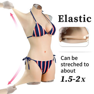 Body Completo Realista de Silicona Copa C/D/E con Placa de Pecho y Almohadilla para Glúteos para Crossdressing de Hombre a Mujer Cosplayer - Product Image 2