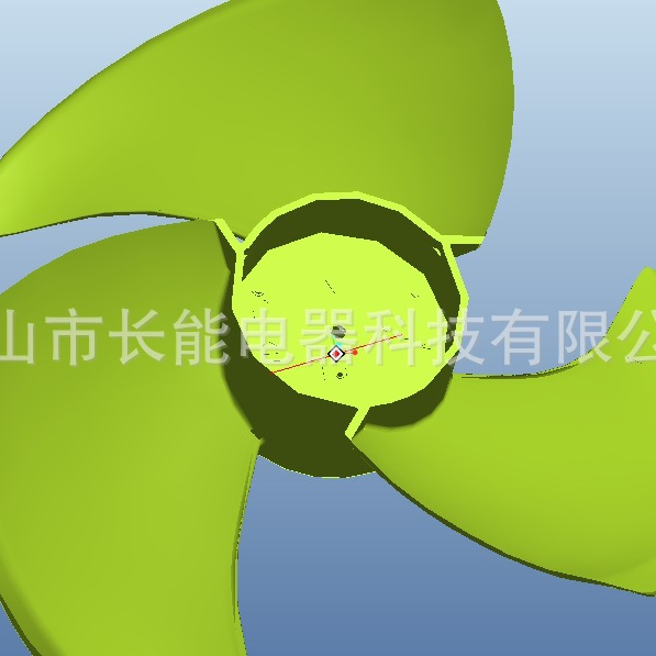 Пластиковый осевой вентилятор