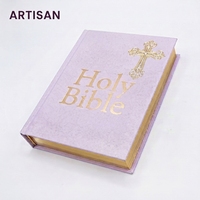 Carnet de notes biblique personnalisé, couverture rigide, carnet chrétien, estampage doré, journal de prière, livre d'étude des Écritures, impression