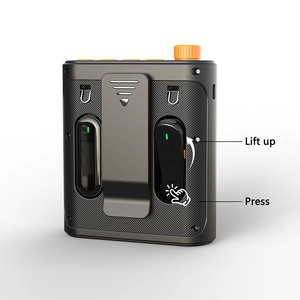 Amplificateur de microphone cravate sans fil M29 avec réduction de bruit 5.3, conception portable à clipser pour la <span class=keywords><strong>scène</strong></span> et les conférences - Product Image 3