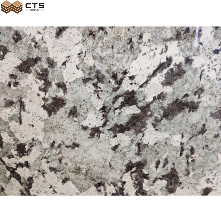 Luxury Light through polish snow fox marble slab product bar countertops interior wall decor tile