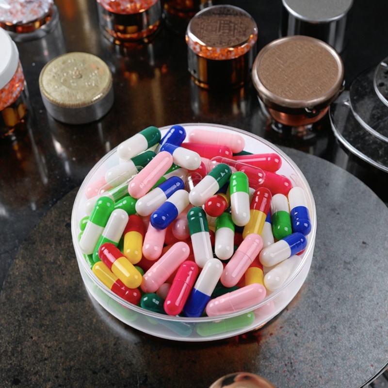 High Quality Separated Empty Colored Gelatin