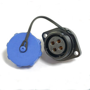 Conector Automotriz Circular Eléctrico de Latón con Montaje de Tornillos Sin Soldadura, de 2, 3 y 4 Pines, Rápido, Impermeable IP68 - Product Image 2