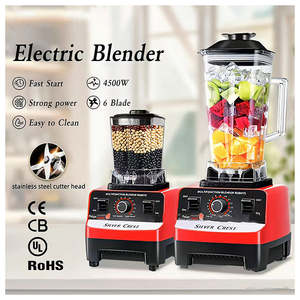 Mixeur et centrifugeuse 2-en-1 électrique professionnel robuste Silvercrest pour smoothies et jus - Product Image 1