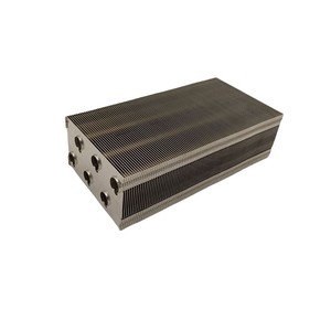 Radiateur refroidi par eau personnalisé RZ001 en acier inoxydable, pièces de fabrication d'appareils électriques industriels - Product Image 3