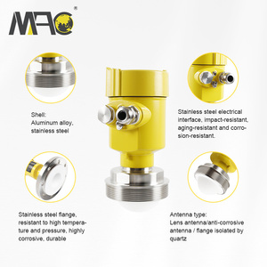 Fmcw 80Ghz FM Radar nhiên liệu hạt cấp Transmitter độ chính xác cao xi măng Silo vật liệu không liên hệ với đồng hồ nước cảm biến - Product Image 4