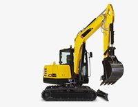 Excavator Hidrolik SY60C Pengoperasian yang Mudah untuk Pekerjaan Pembangunan Taman dan Renovasi Perkotaan