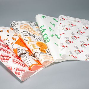 Papel Sandwich Biodegradable de 16GSM con Logotipo Personalizado, Antigrasa, para Envolver Alimentos como Shawarma, Hamburguesas, Pan y Otros Alimentos, Sin Recubrimiento - Product Image 3