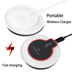 <span class=keywords><strong>Chargeur</strong></span> sans fil ultra-fin rapide pour Samsung S24 S23 <span class=keywords><strong>S22</strong></span> iPhone 16 15 14 13 Pro Max, station de charge à <span class=keywords><strong>induction</strong></span> sans fil - Product Image 1
