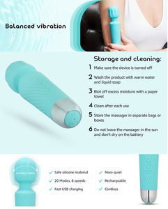 Puissant femelle Usb chargeant Av vibrateur baguette masseur stimulateur de Clitoris jouets sexuels pour adultes - Product Image 4