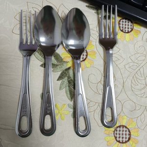 ชุดช้อนส้อมสแตนเลสแบบพกพาสำหรับตั้งแคมป์ รุ่น SF734 สำหรับผู้ชาย ใช้ในบ้านได้ AFP PNP ผลิตตามสั่ง ผลิตในประเทศจีน - Product Image 3